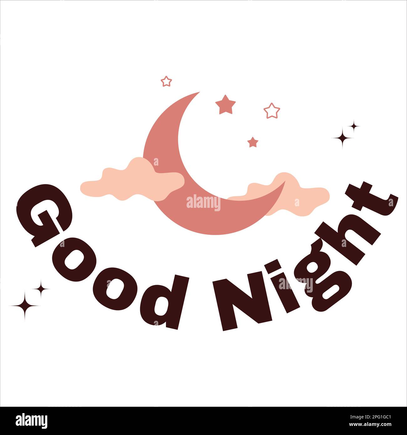 Good night vector vectors hi-res stock photography and images - Alamy