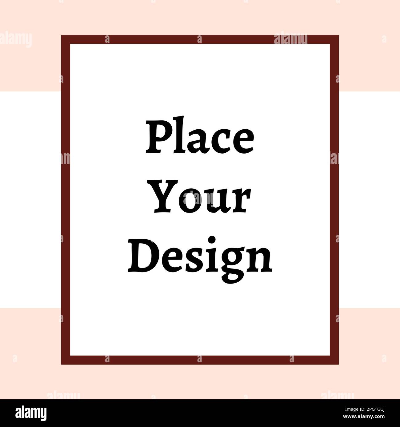 Frame mockup Stock Vector