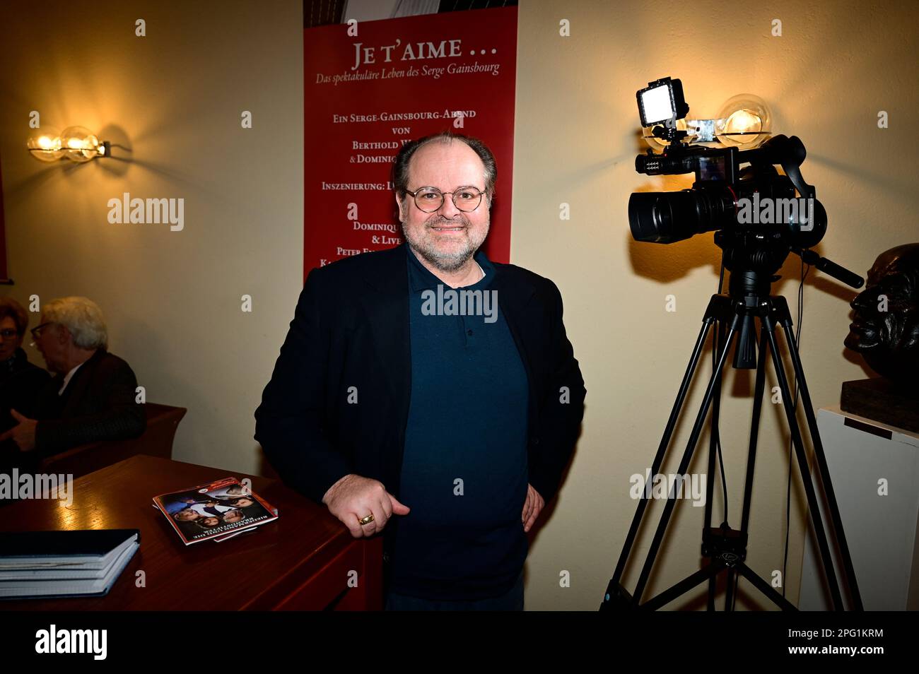 Markus Majowski bei der Premiere des Theatestücks 'Biedermann und die