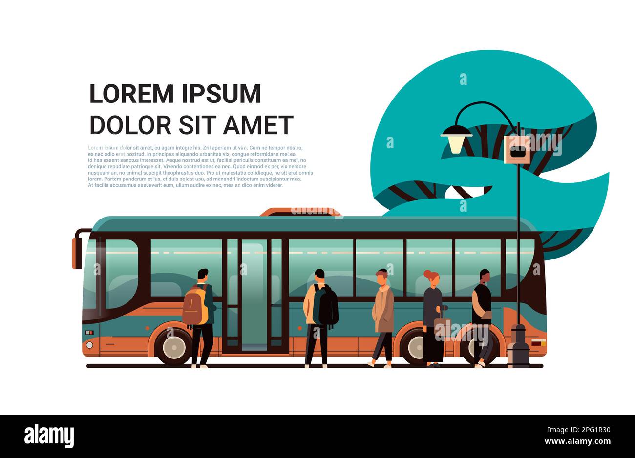 people at public transport bus station comfortable moving concept