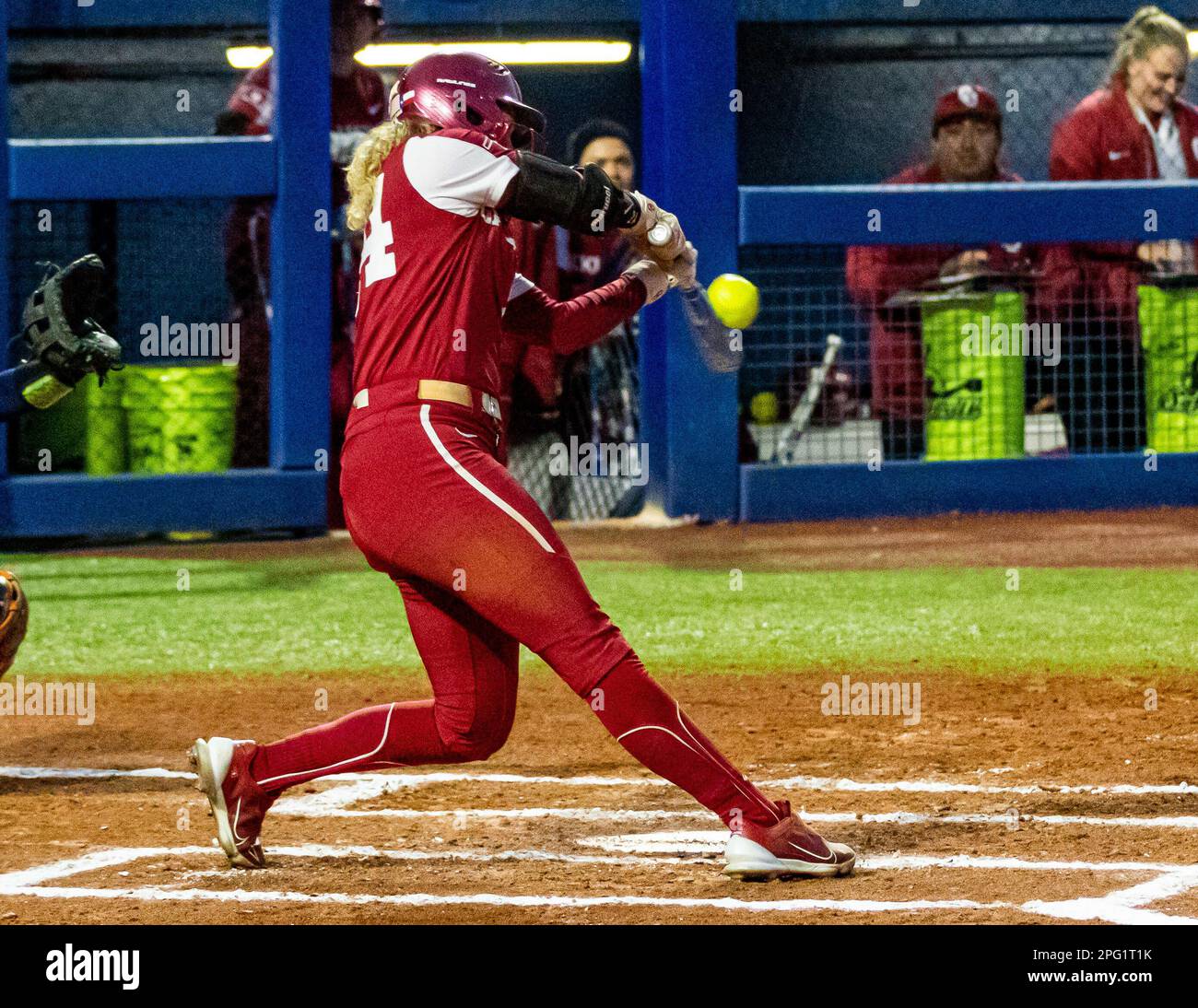 Oklahoma City, Oklahoma, USA. 18th Mar, 2023. Oklahoma's Jayda Coleman