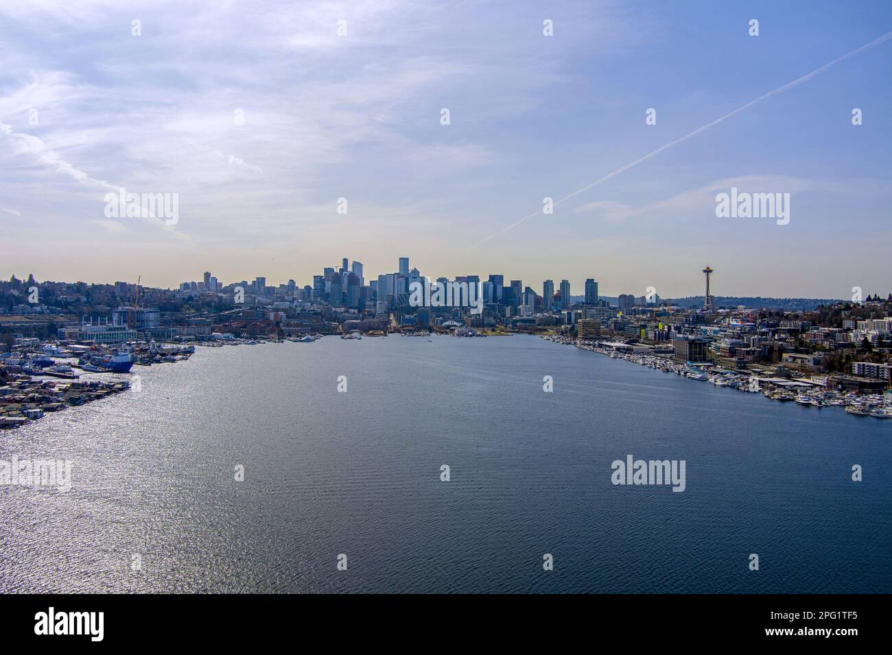 Seattle, Washington and Lake Union