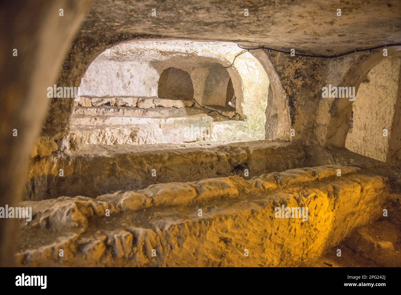 the of st calthadus in rabat malta Stock Photo Alamy