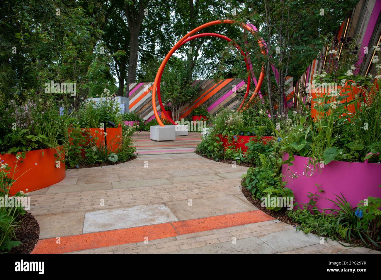 RHS Chelsea 2022 - Putting Down Roots Stock Photo - Alamy