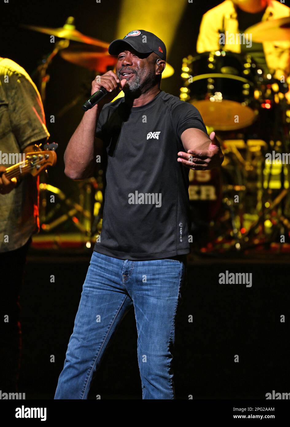 Hollywood FL, USA. 19th Mar, 2023. Darius Rucker performs during the ...