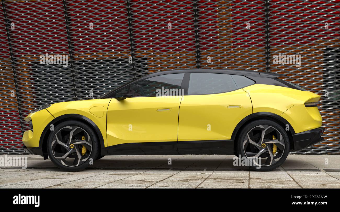 Eletre is an all-new, all-electric lifestyle model from Lotus Stock Photo
