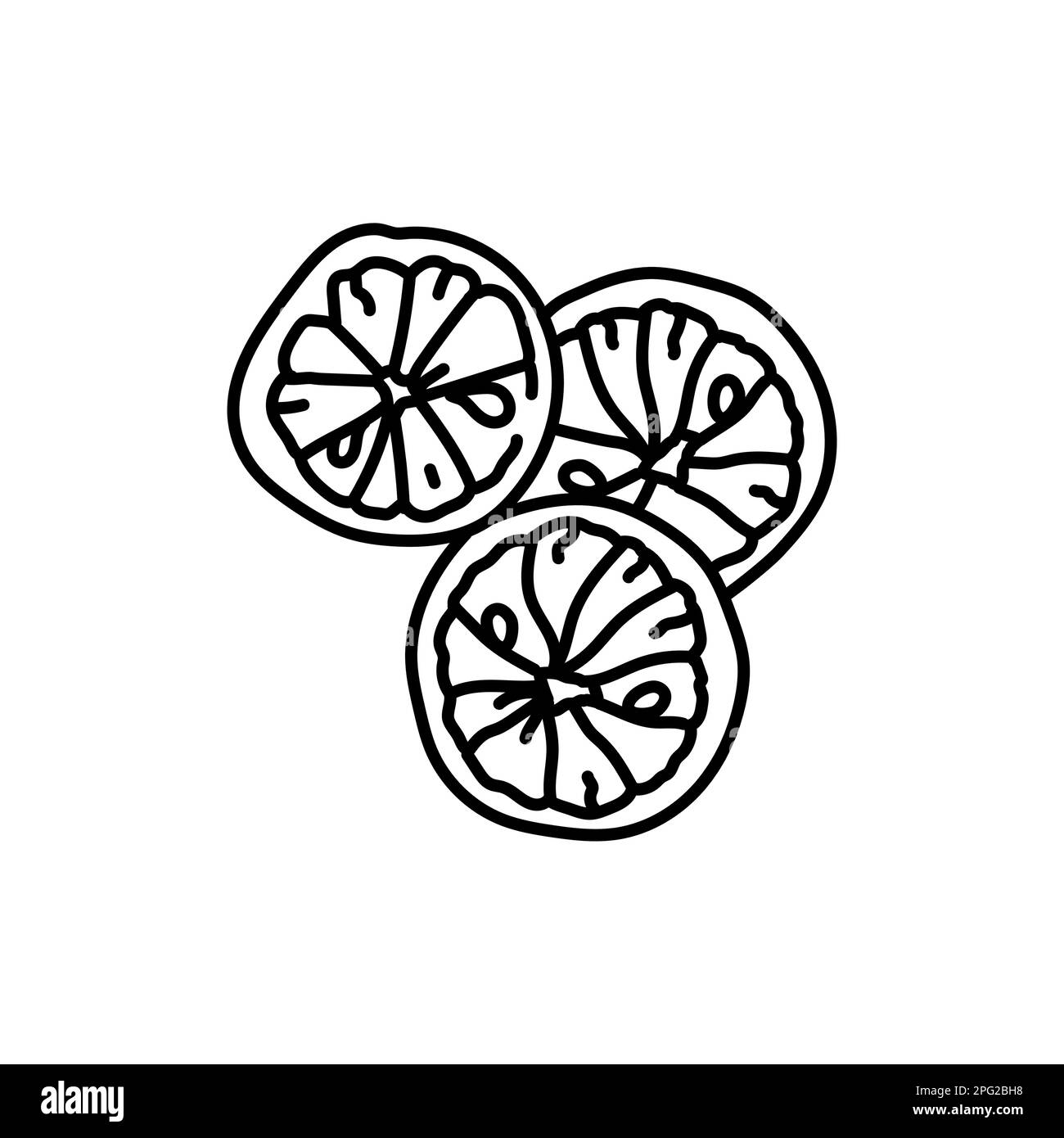 Clipart Lemon Black And White