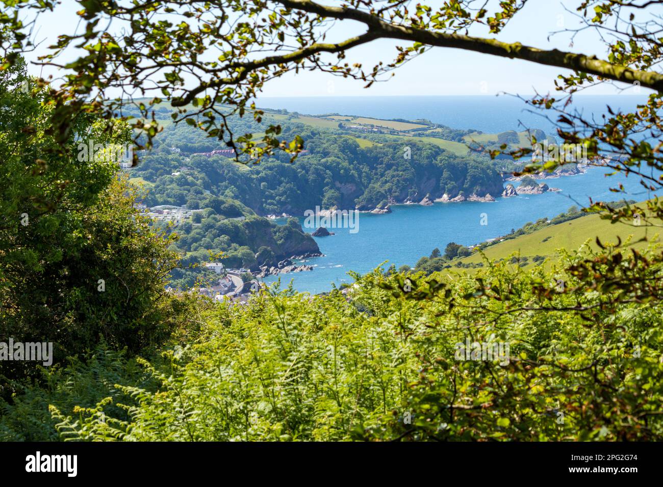 Combe Martin Bay, North Devon, UK Stock Photo Alamy