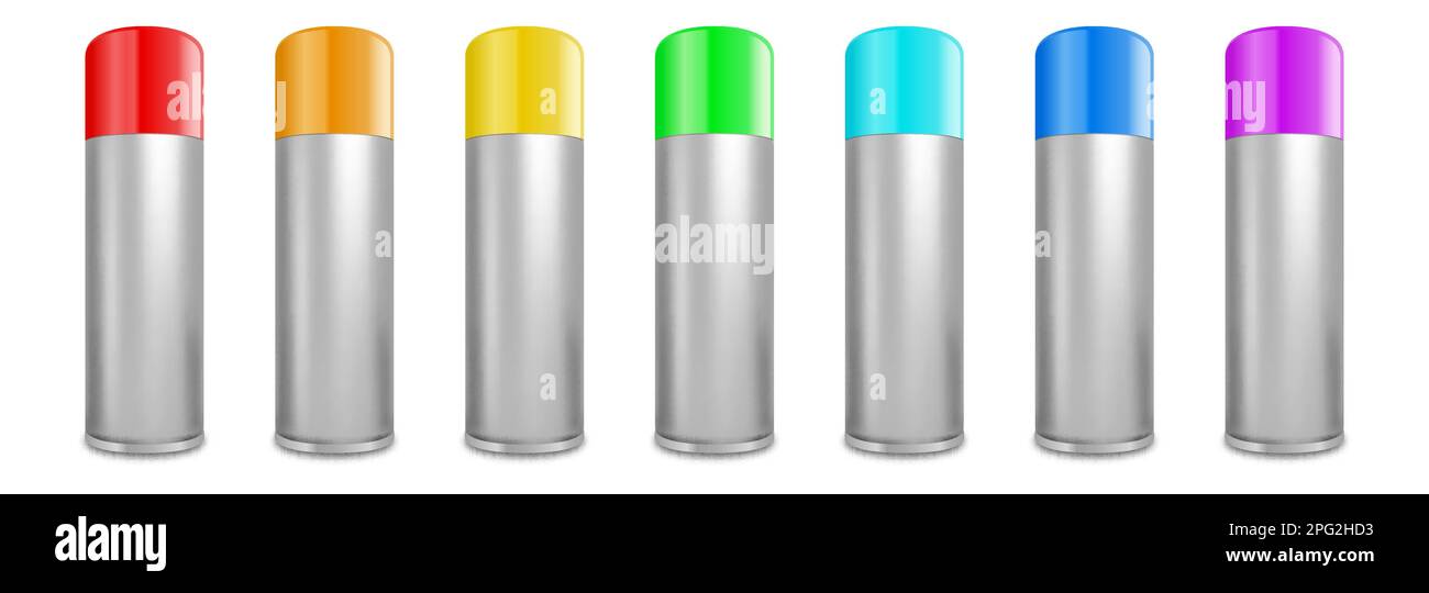 Aerosol can vector vectors hi-res stock photography and images - Alamy