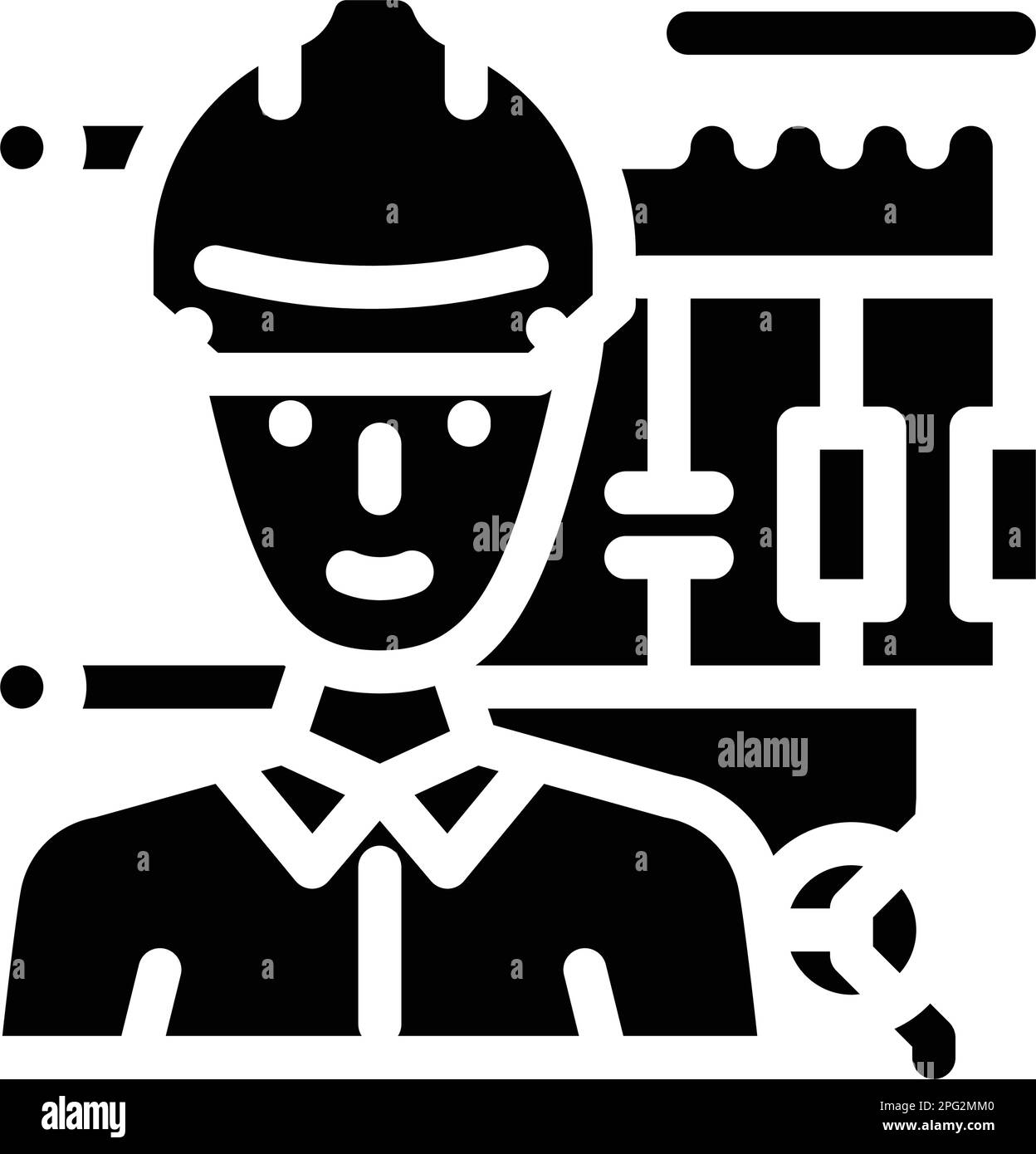 Female electronics factory worker Stock Vector Images - Alamy
