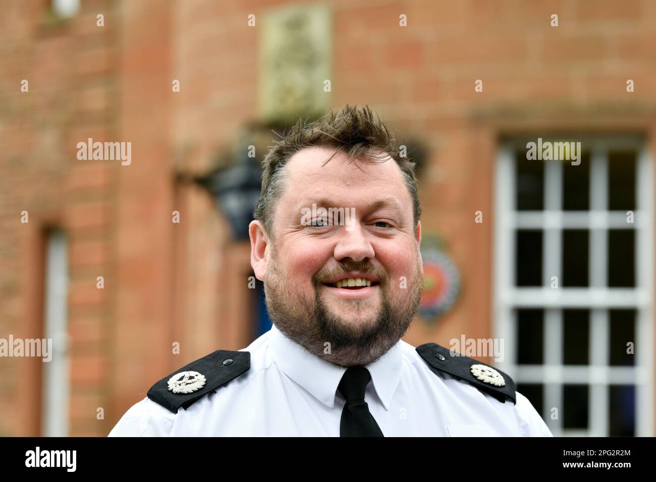 Cumbria Police Assistant Chief Constable Jonathan Blackwell Stock Photo