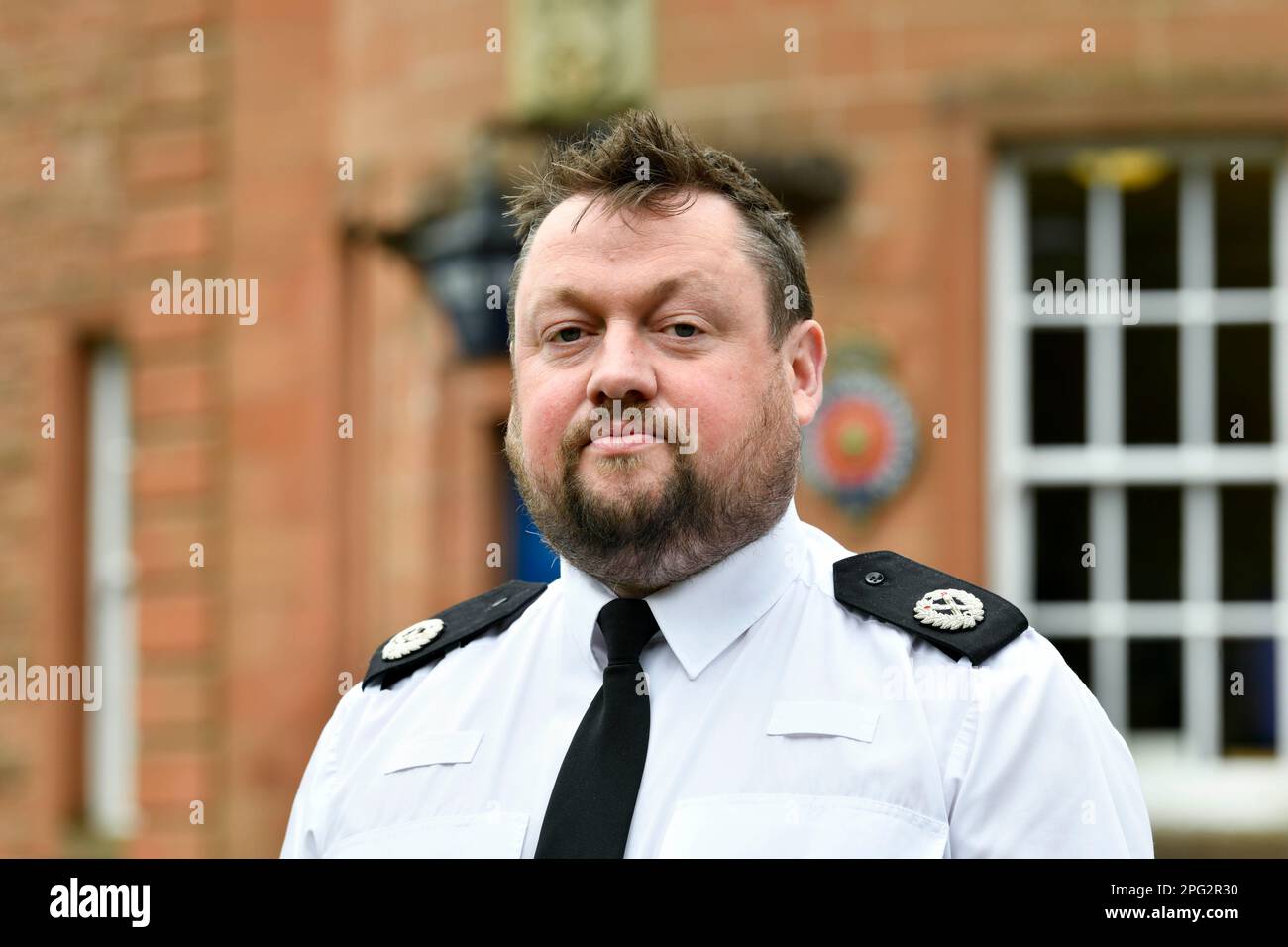 Cumbria Police Assistant Chief Constable Jonathan Blackwell Stock Photo cumbria-police-assistant-chief-constable-jonathan-blackwell-stock-photo