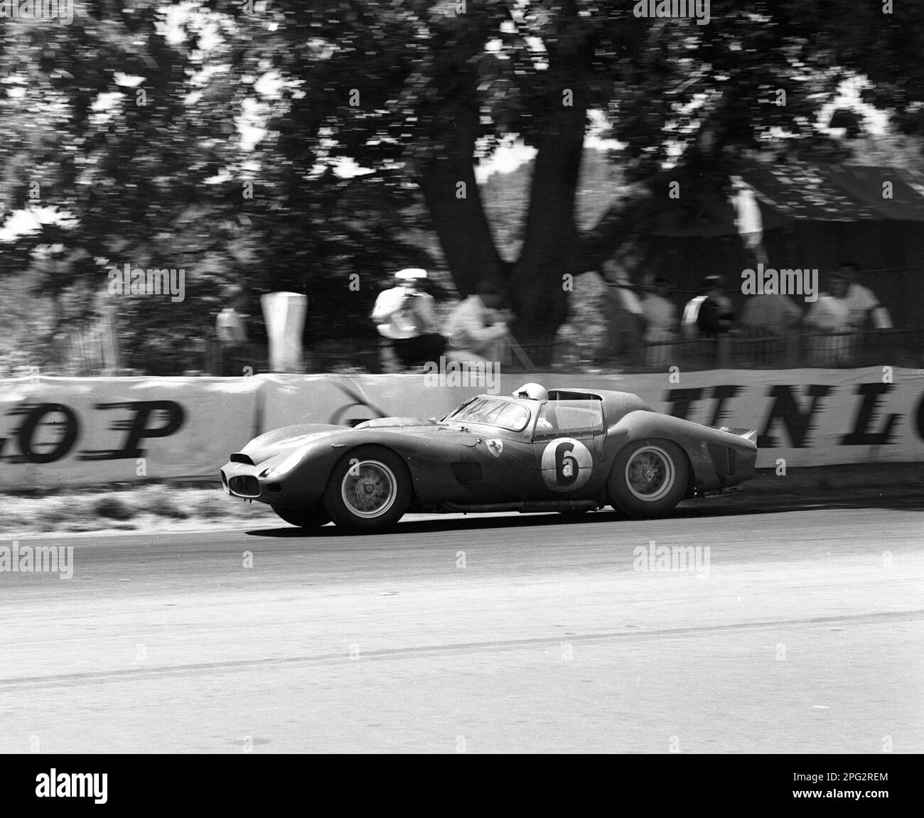 1962 Le Mans. Ferrari 330 TRI/LM of Gendebien - P Hill , winners. Stock Photo