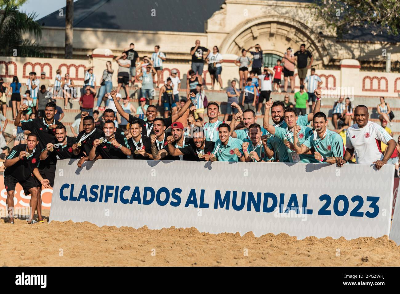 ROSÁRIO, SF 19.03.2023 COPA AMÉRICA DE FUTEBOL DE AREIA Colombian
