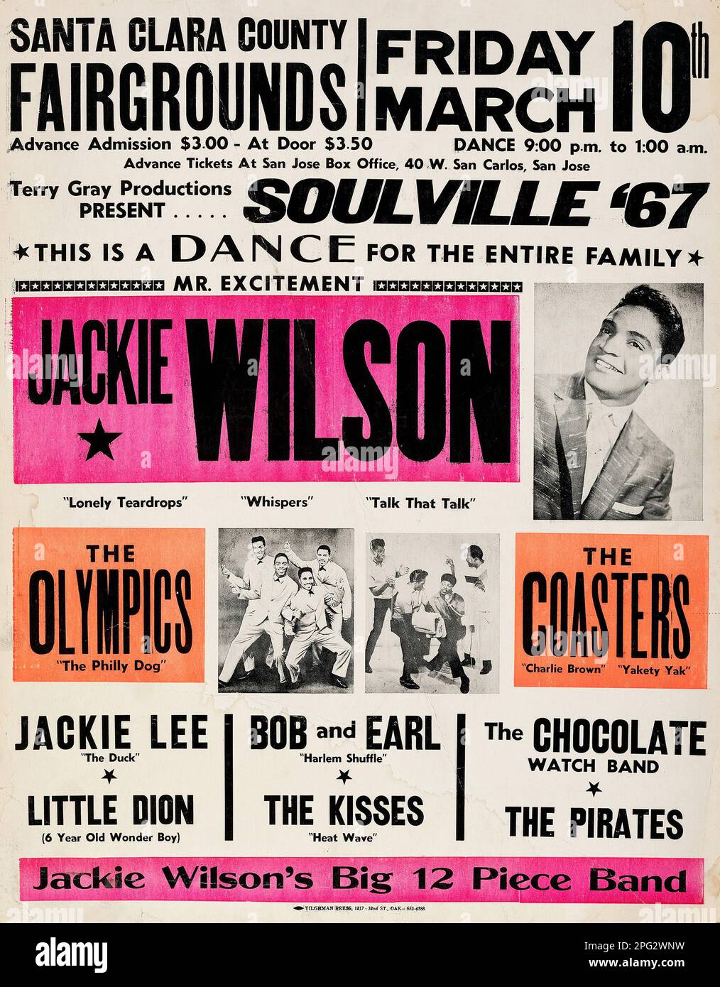 Jackie Wilson / Soulville (Single Sided) Jackie Wilson / Soulville (Single Sided)