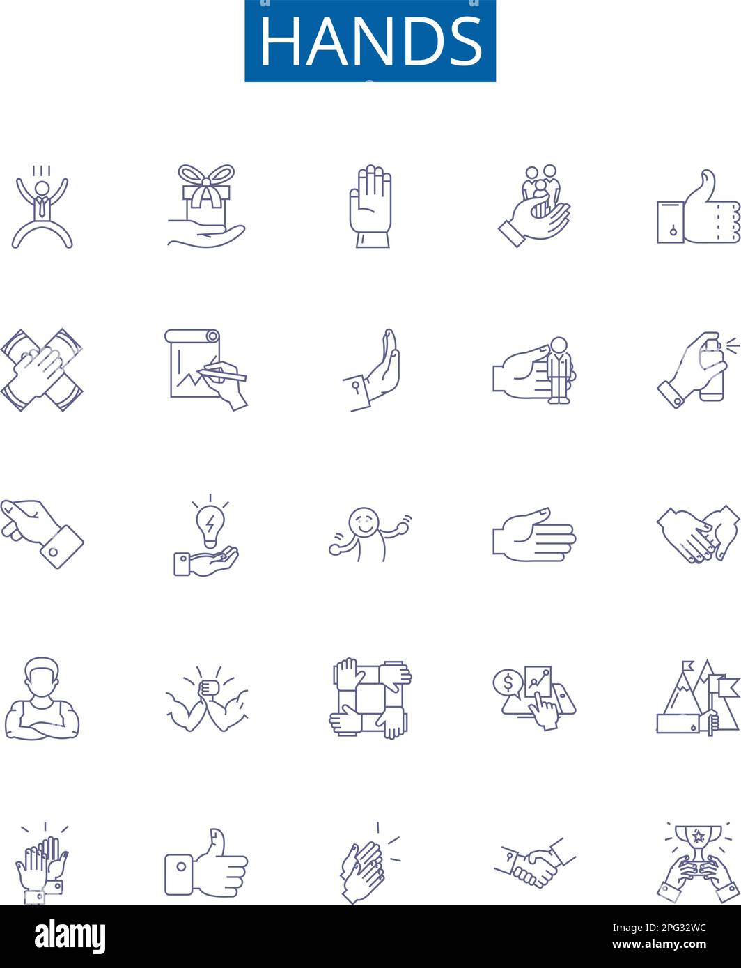 Grubby hands Stock Vector Images - Alamy