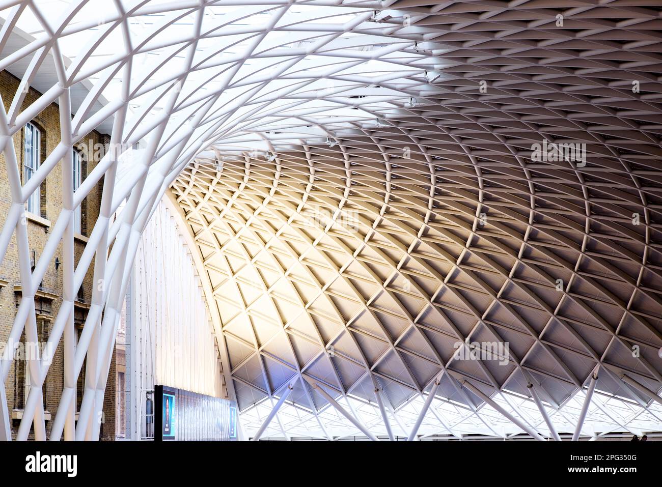 Kings Cross Station - London Stock Photo