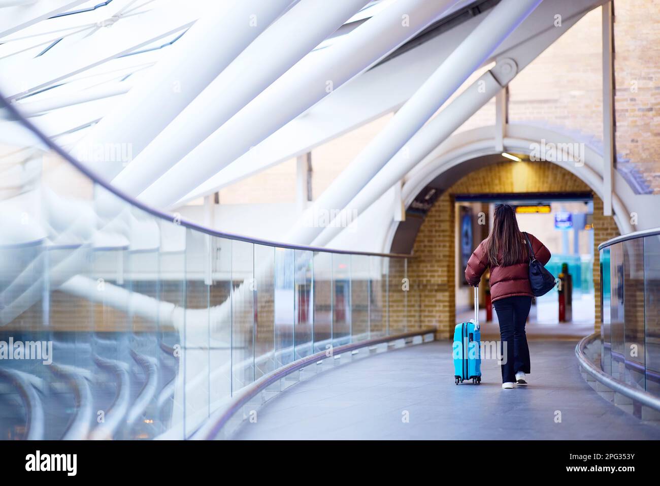 Kings Cross Station - London Stock Photo