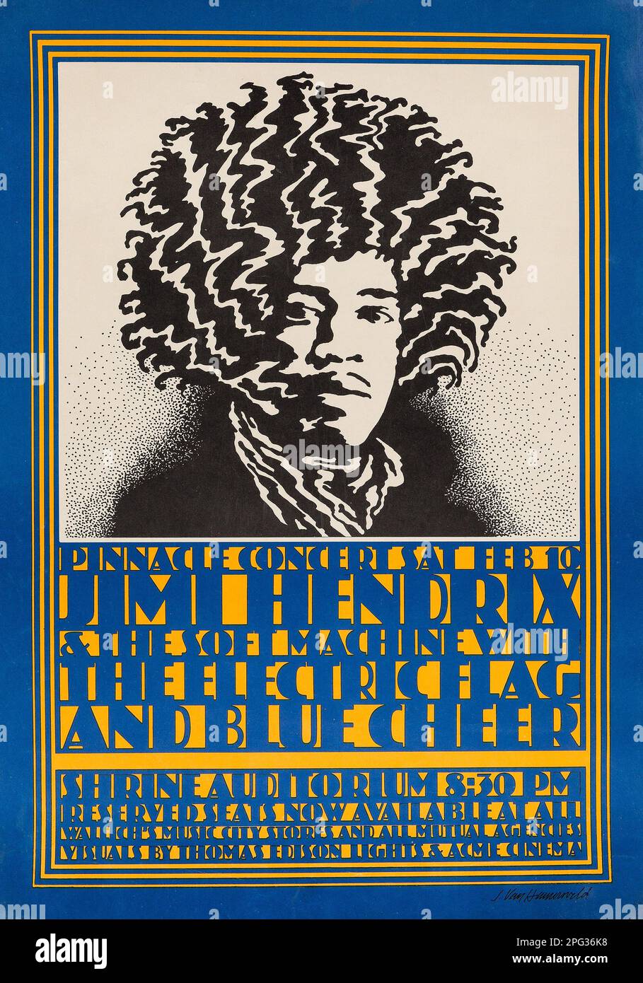 Jimi Hendrix and the Soft Machine with The Electric Flag and Blue Cheer