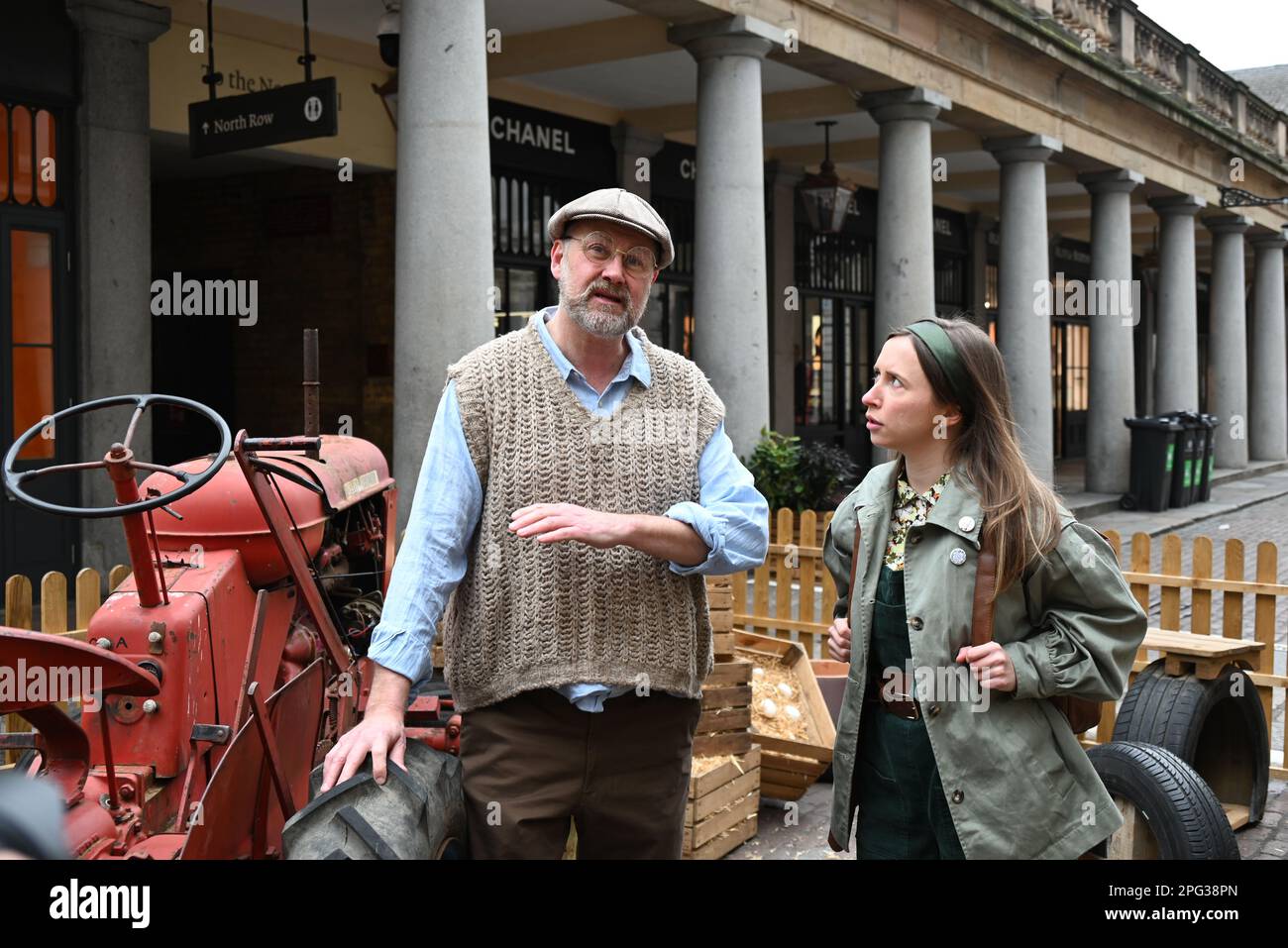 THE ‘PETER RABBIT™ EASTER ADVENTURE, A NEW LIVE, IMMERSIVE EXPERIENCE IN COVENT GARDEN, OPENS THIS WEEK AND WILL RUN FROM 22 MARCH – 16 APRIL 2023 Stock Photo