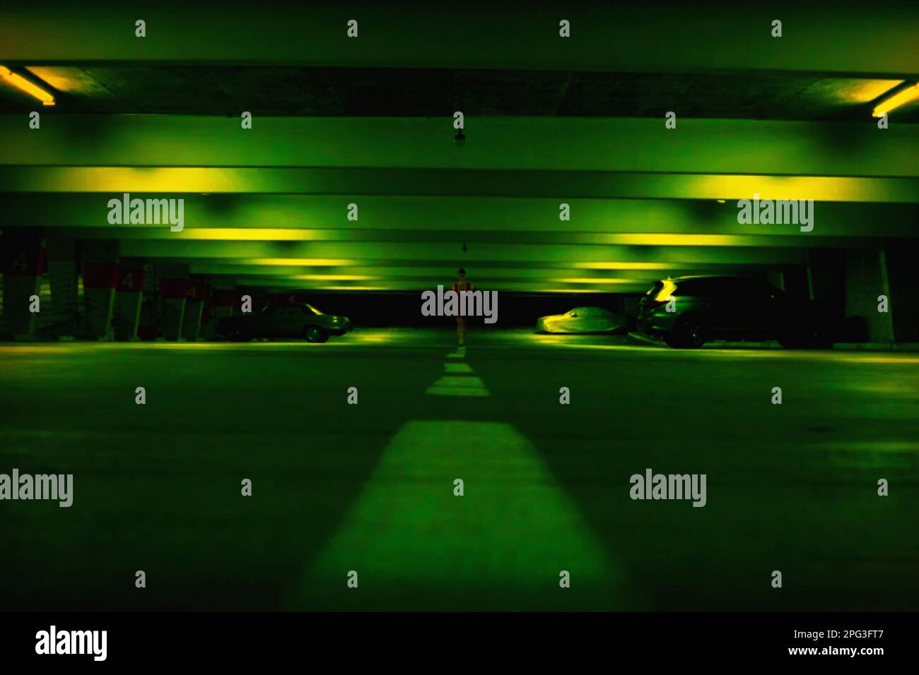 The underground parking Stock Photo Alamy