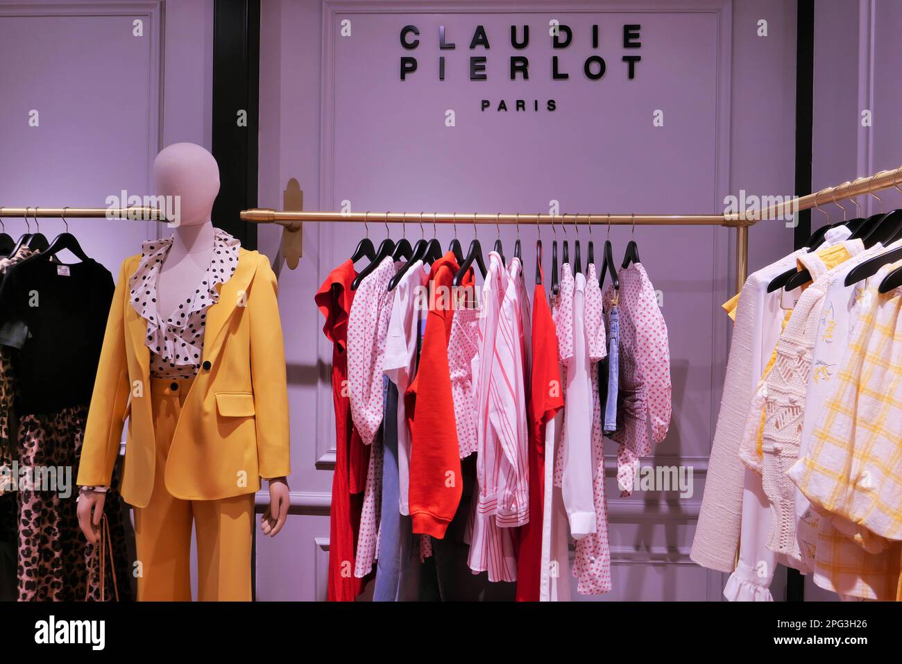 CLAUDIE PIERLOT PARIS CLOTHING FOR WOMAN INSIDE THE FASHION STORE Stock ...