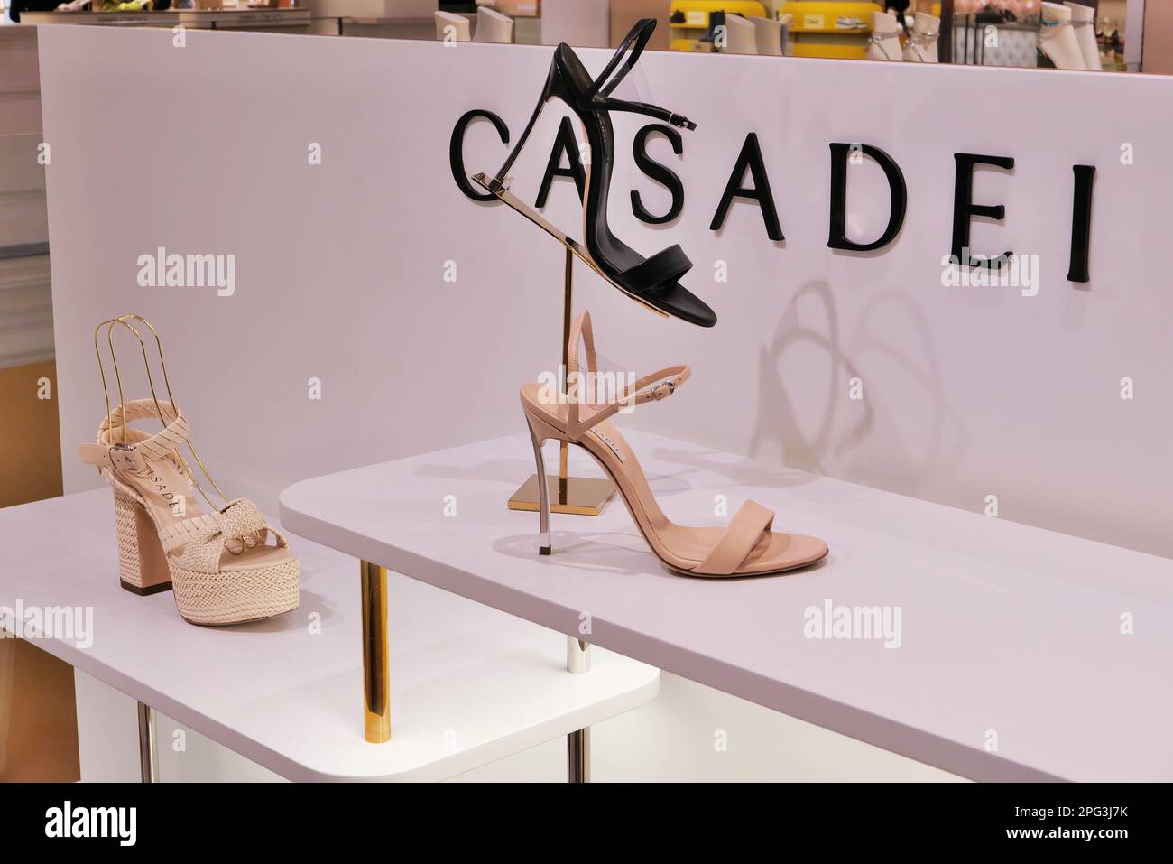 Casadei shoes hi-res stock photography and images - Alamy