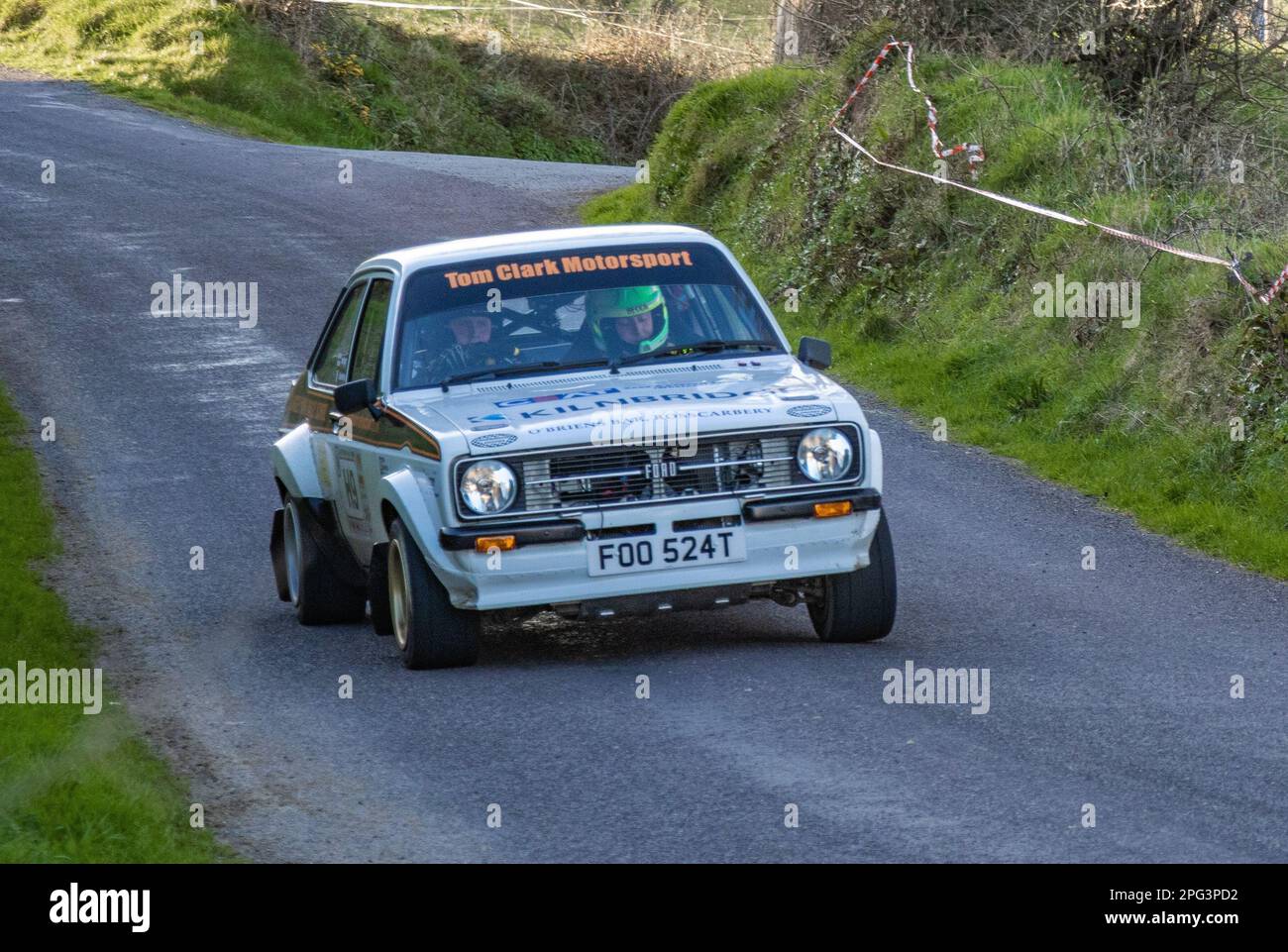 Historic Section West Cork Rally, Clonakilty, March 2023 Stock Photo