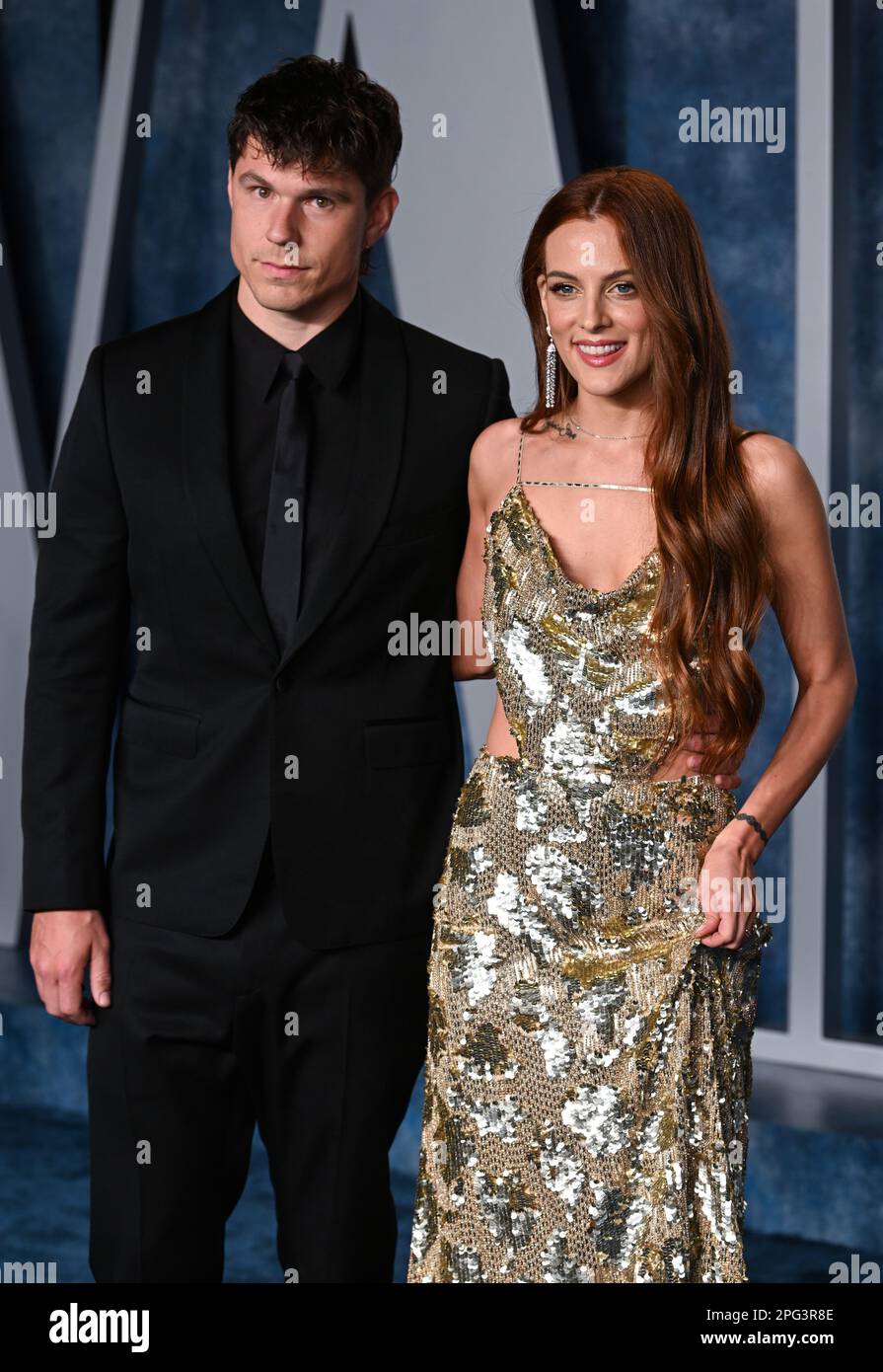 March 13th, 2023, Los Angeles, USA. Ben SmithPetersen and Riley Keough