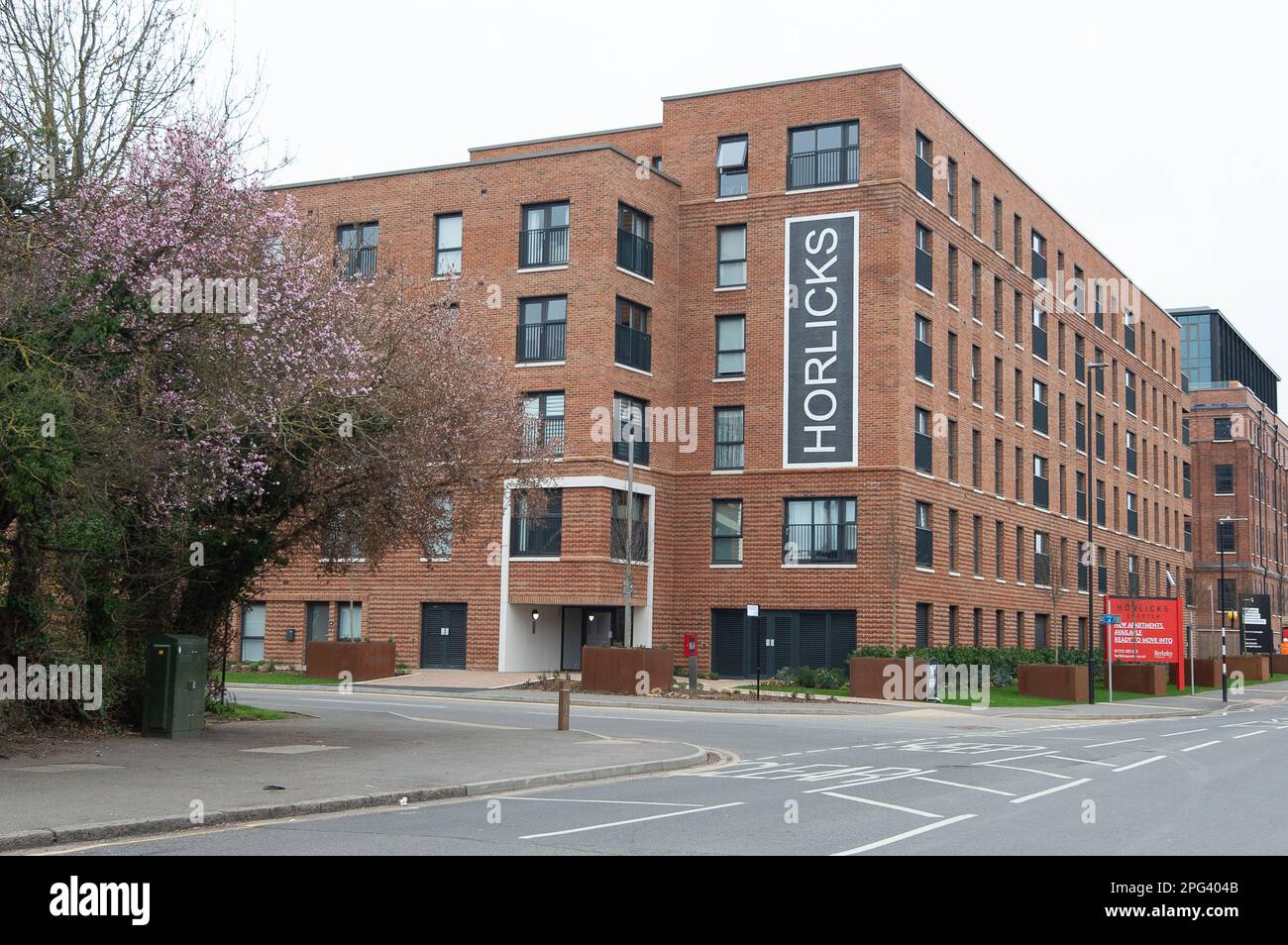 Slough, Berkshire, UK. 20th March, 2023. Much of the construction work on the redevelopment of