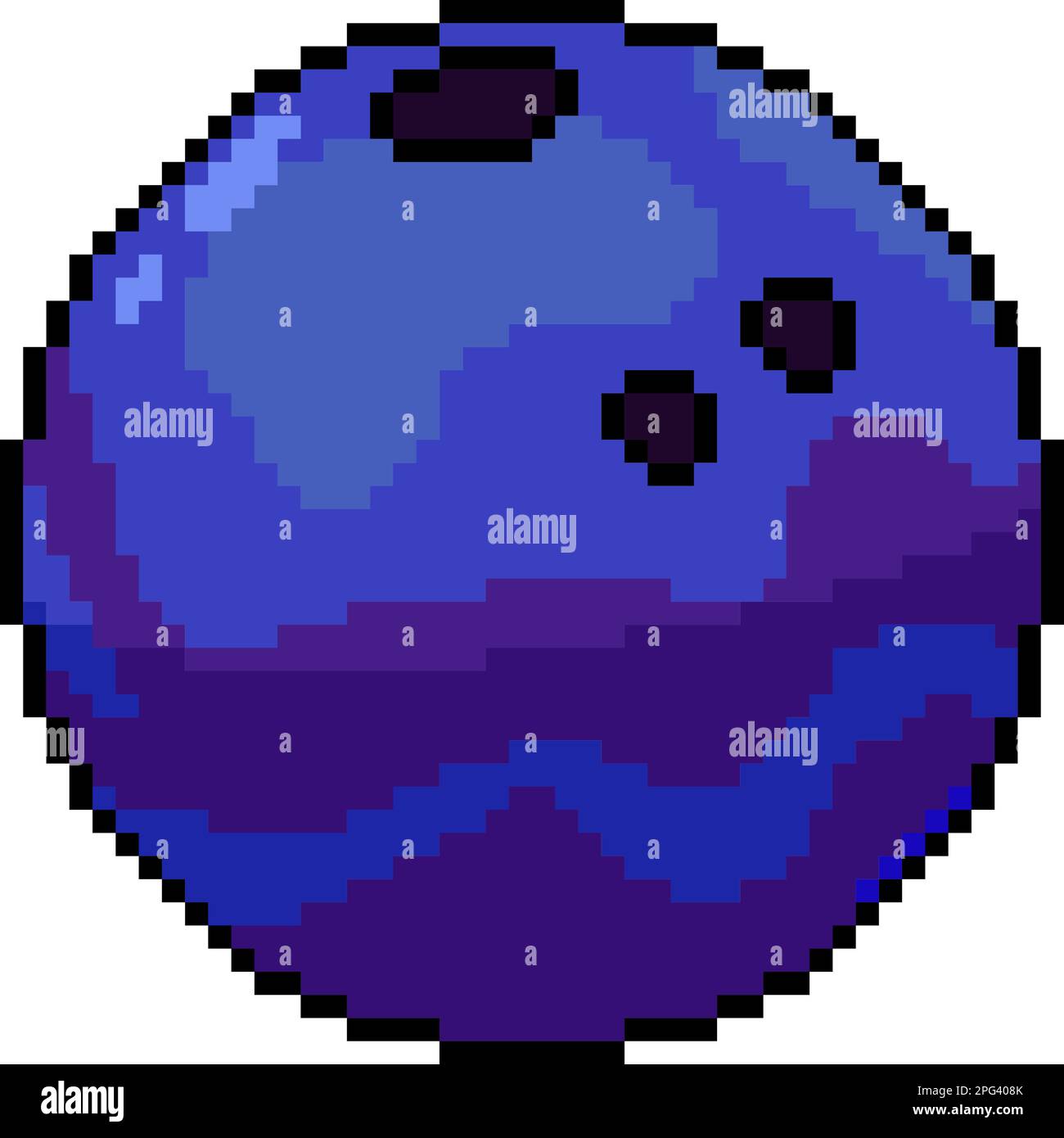 pixel art of bowling ball round Stock Vector Image & Art - Alamy