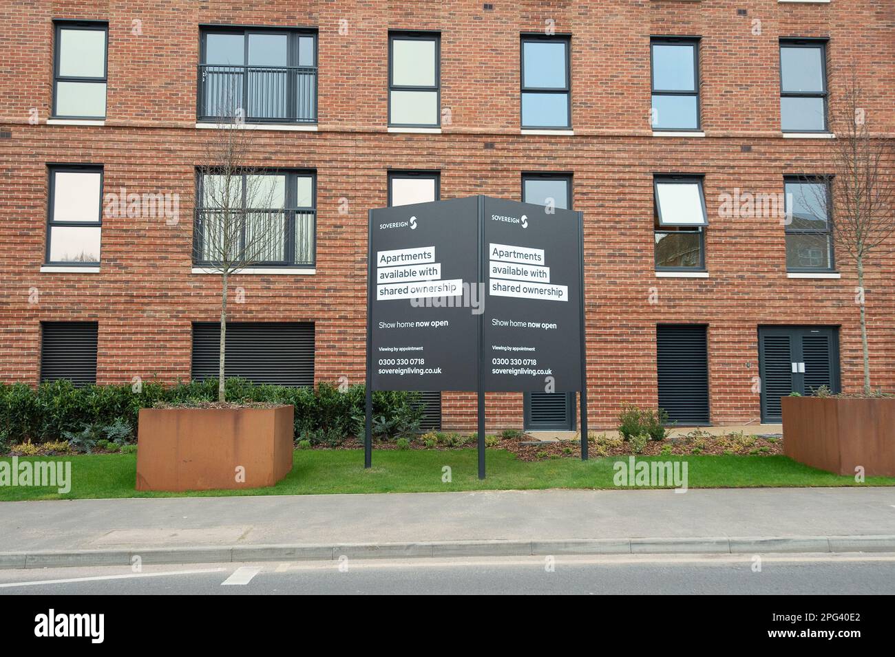 Slough, Berkshire, UK. 20th March, 2023. Much of the construction work on the redevelopment of