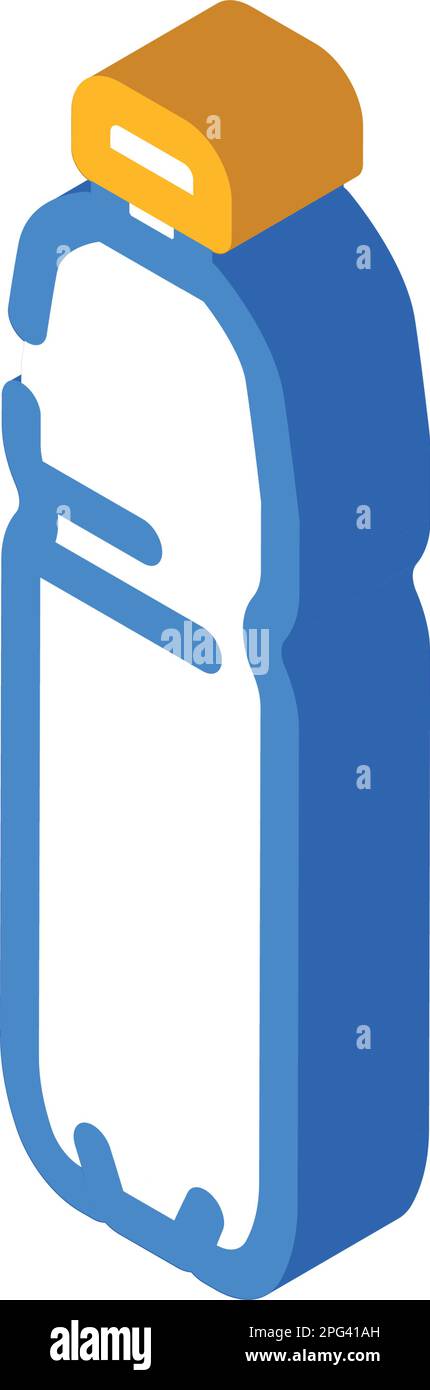 recycle water plastic bottle isometric icon vector illustration Stock ...