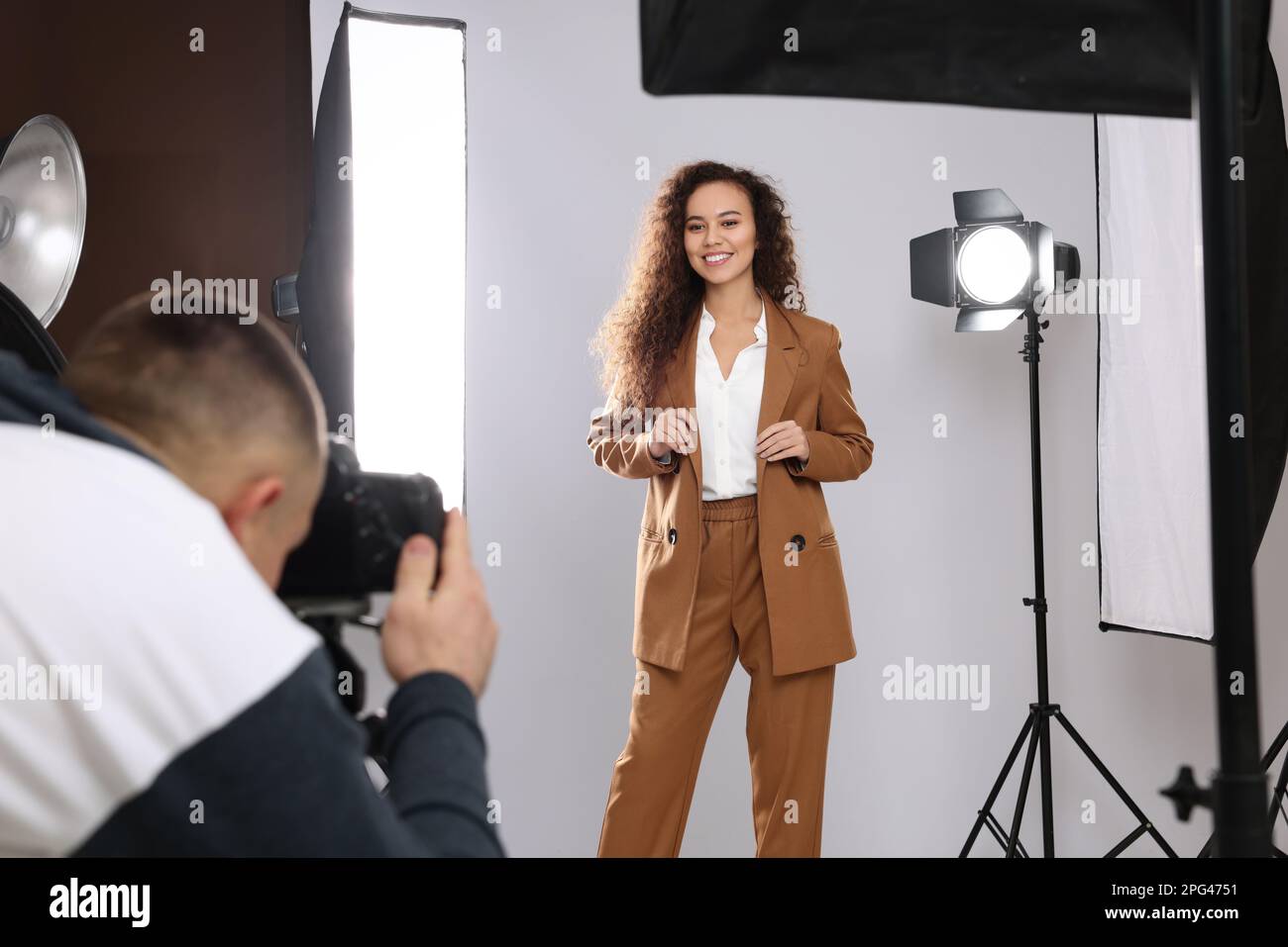 African american model hi-res stock photography and images - Alamy