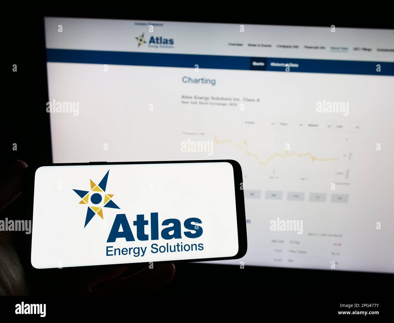 Atlas energy solutions hi-res stock photography and images - Alamy