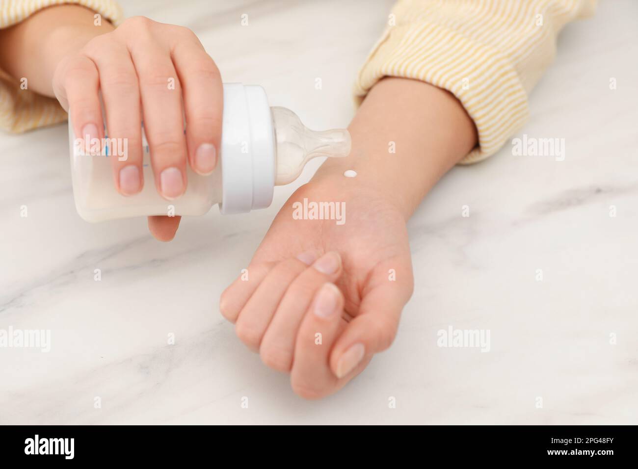 Newborn baby cheap milk temperature