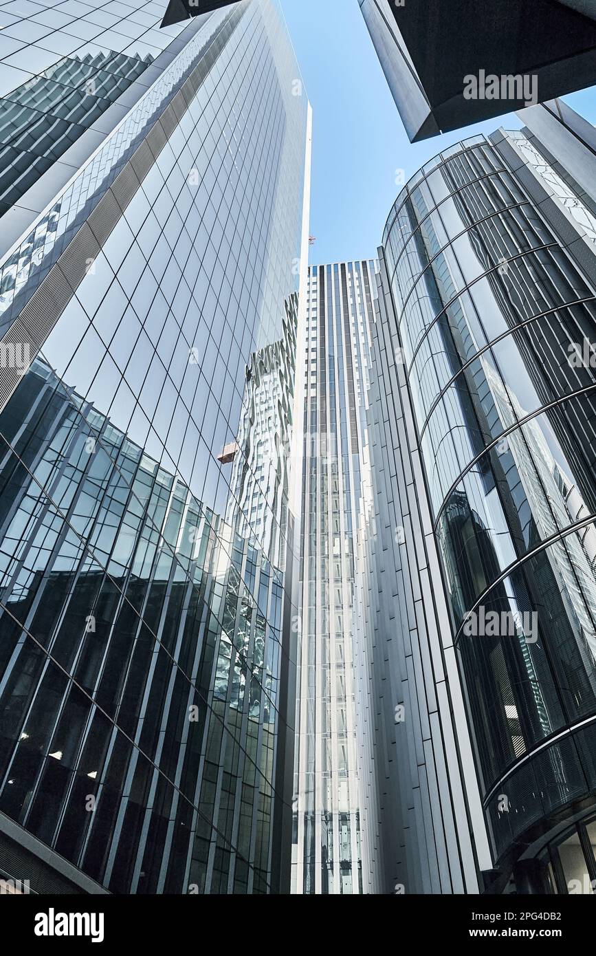 Curated visual reference: Picture Idea: Skyscraper Buildings In The City Of London S Financial District