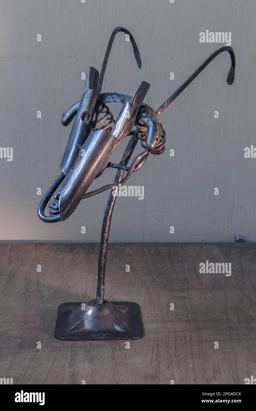 Rory Tait is a South African metal sculptor, painter and mozaic artist