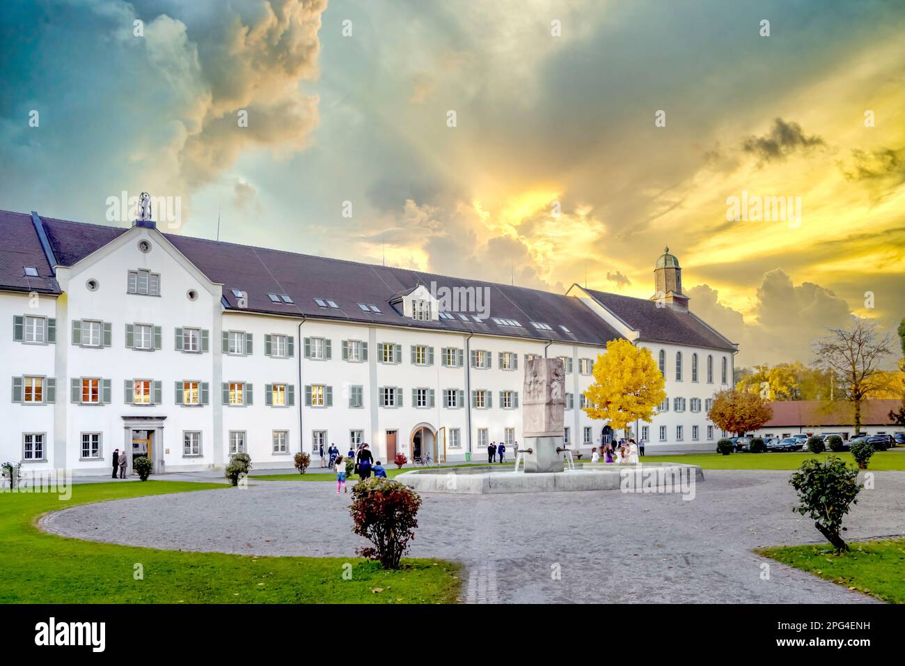 Abbey Mehrerau, Bregenz, Austria Stock Photo
