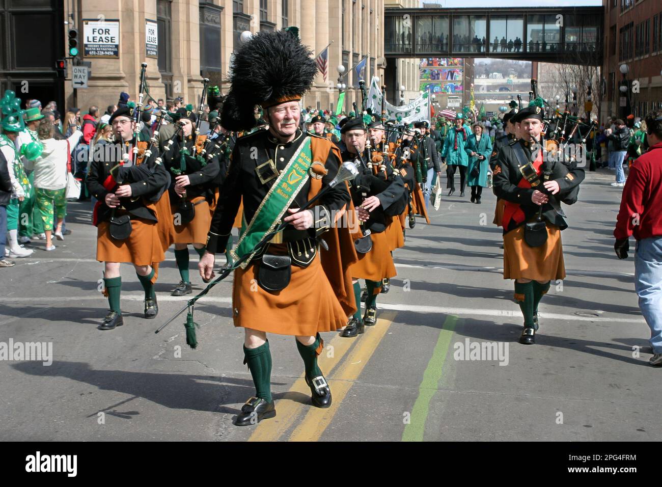 Everyone is Irish on St. Patrick's Day. Brooklyn Irish American Day Parade  Stock Photo - Alamy