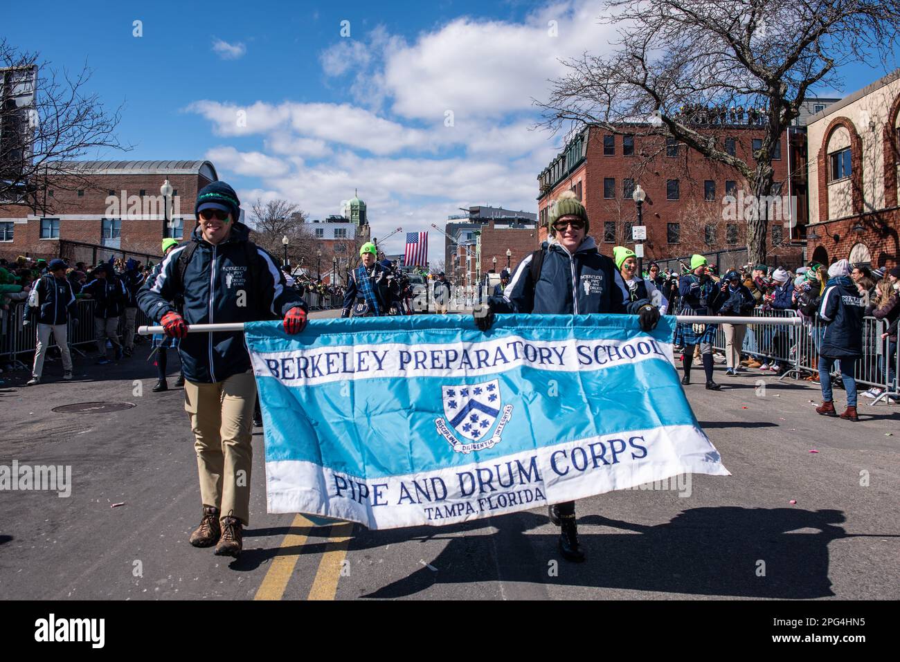 2023 South Boston St. Patrick's Day and Evacuation Day Parade Stock