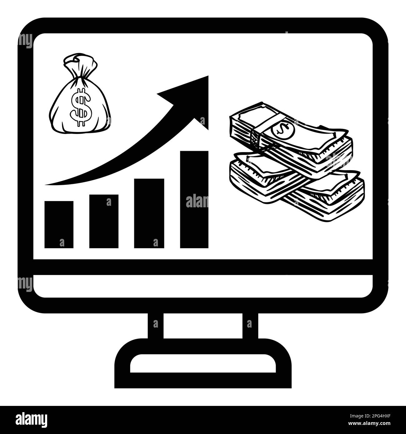 Business Growth Stock Vector