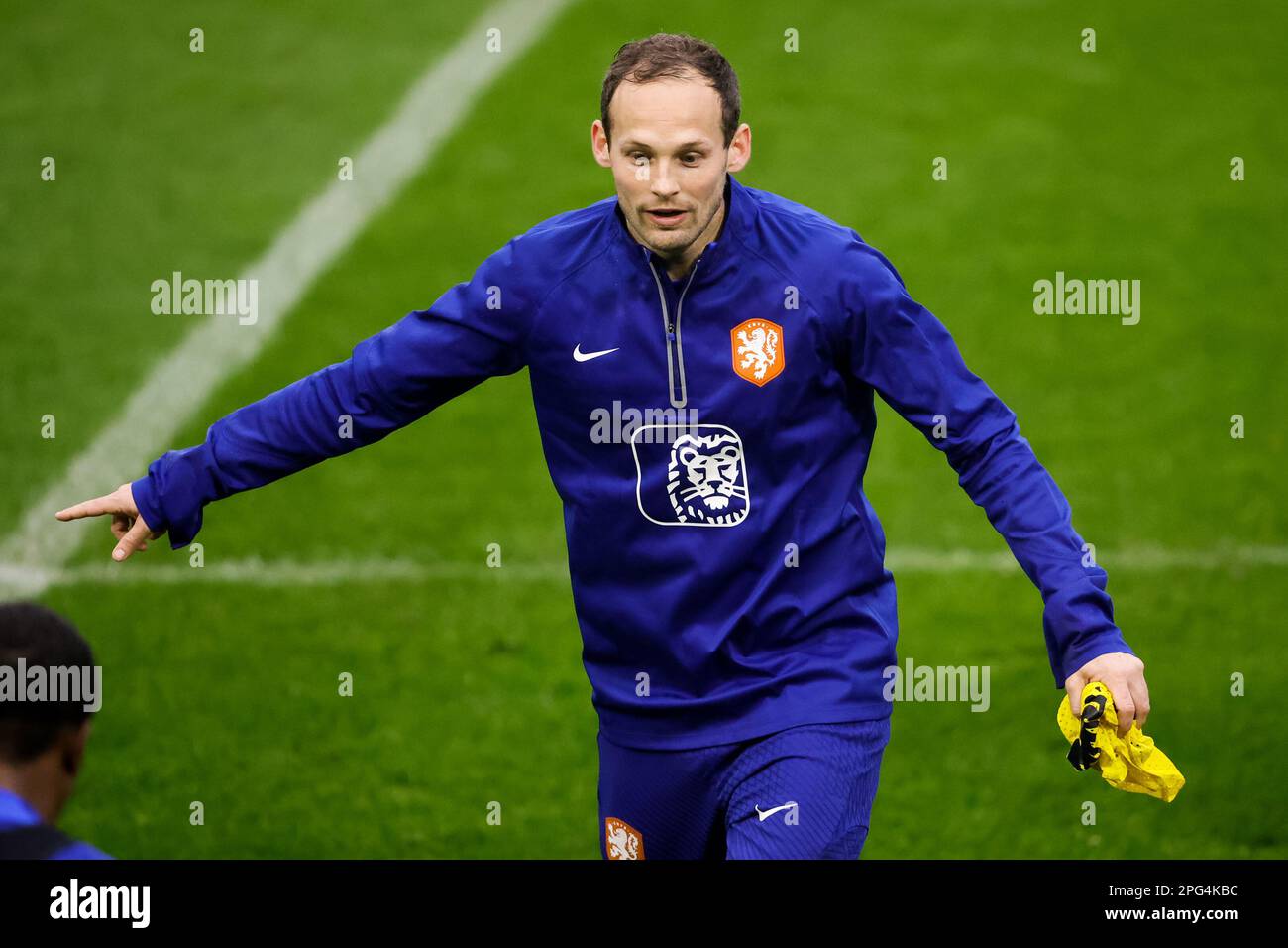 ZEIST, NETHERLANDS - MARCH 20: Daley Blind of the Netherlands during a ...
