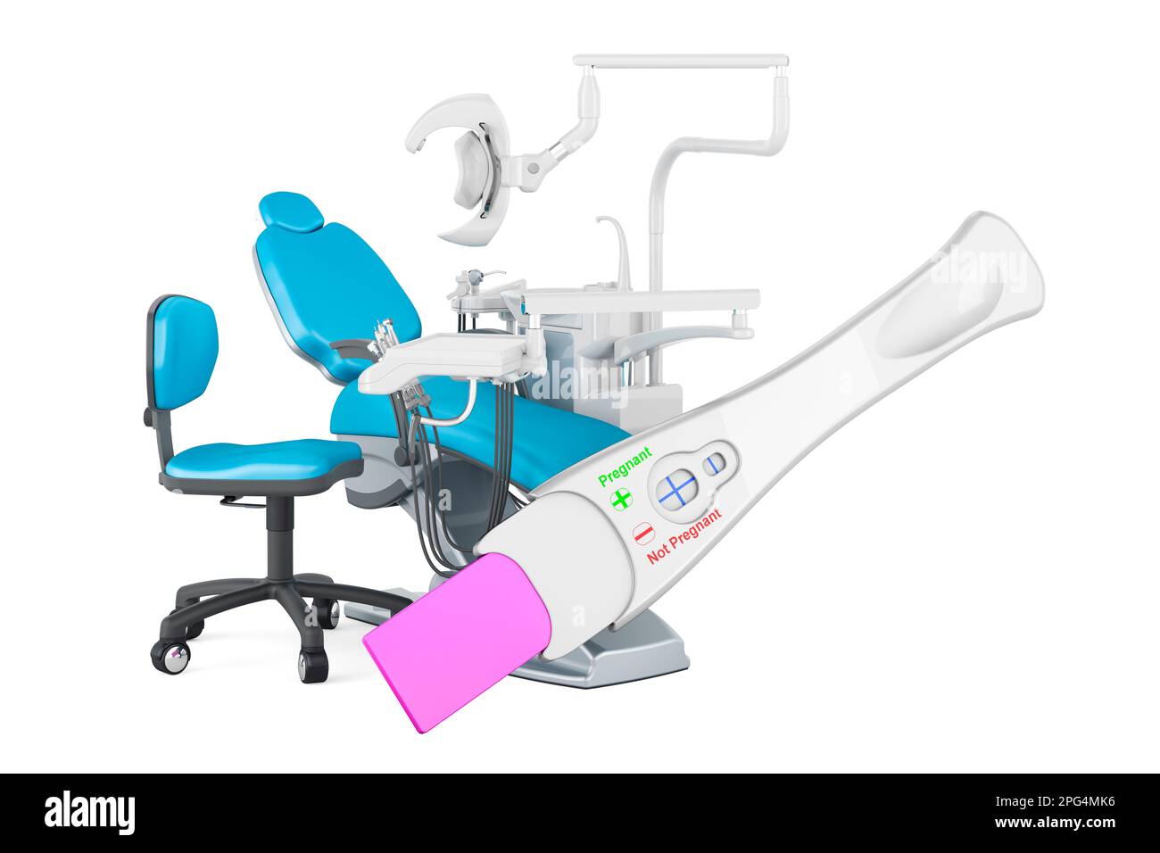 Dental health during pregnancy. Pregnancy test positive with dental