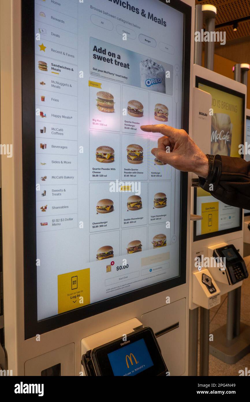 Order in mcdonalds