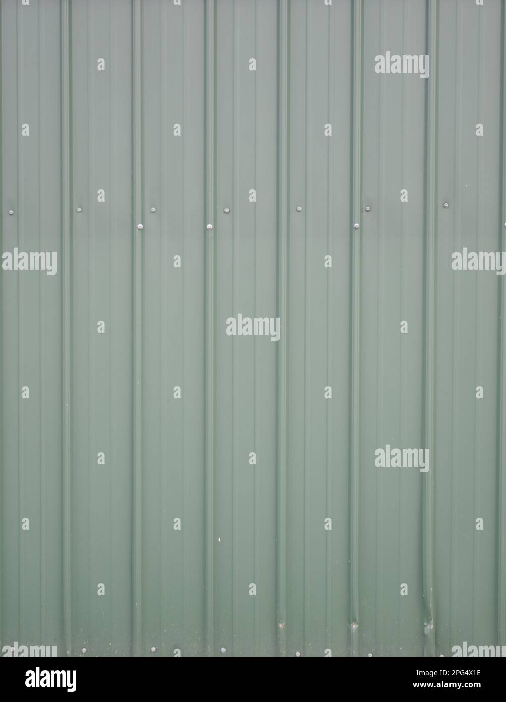 Metal Building Hunter Green Background Stock Photo - Alamy