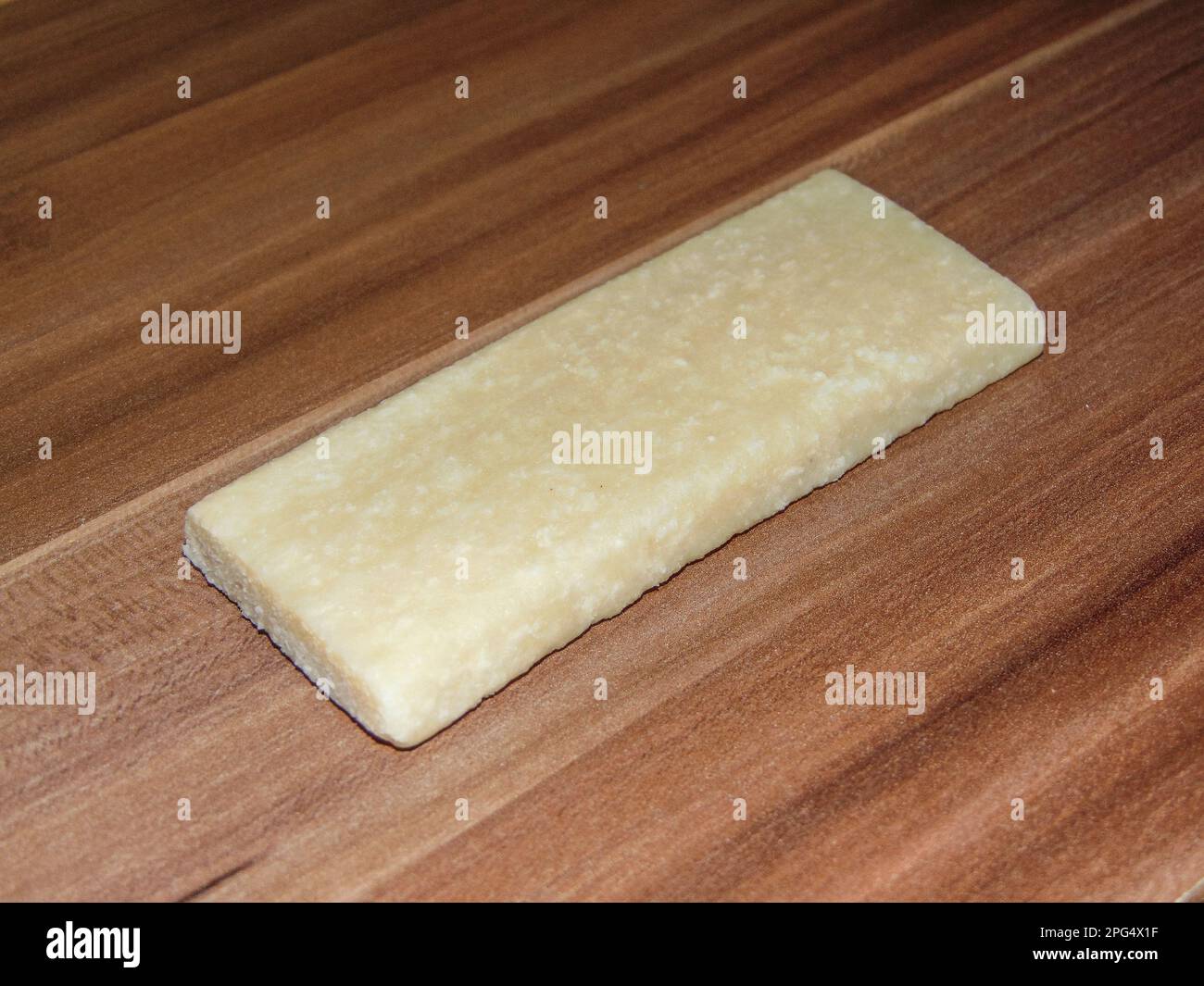 Coconut bar with a little cocoa butter Stock Photo Alamy
