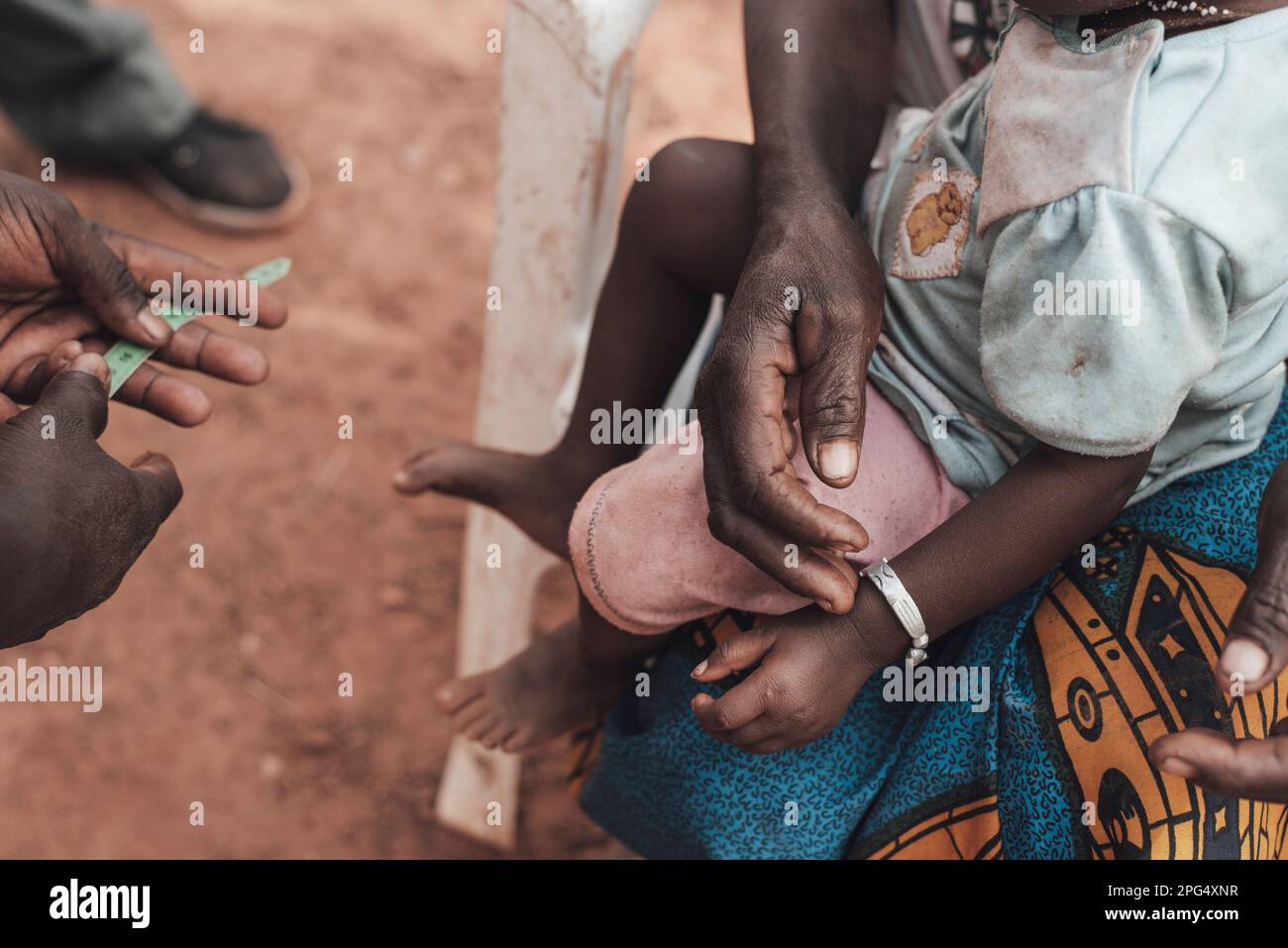 Ouagadougou, Burkina Faso. Medicine and community health Stock Photo