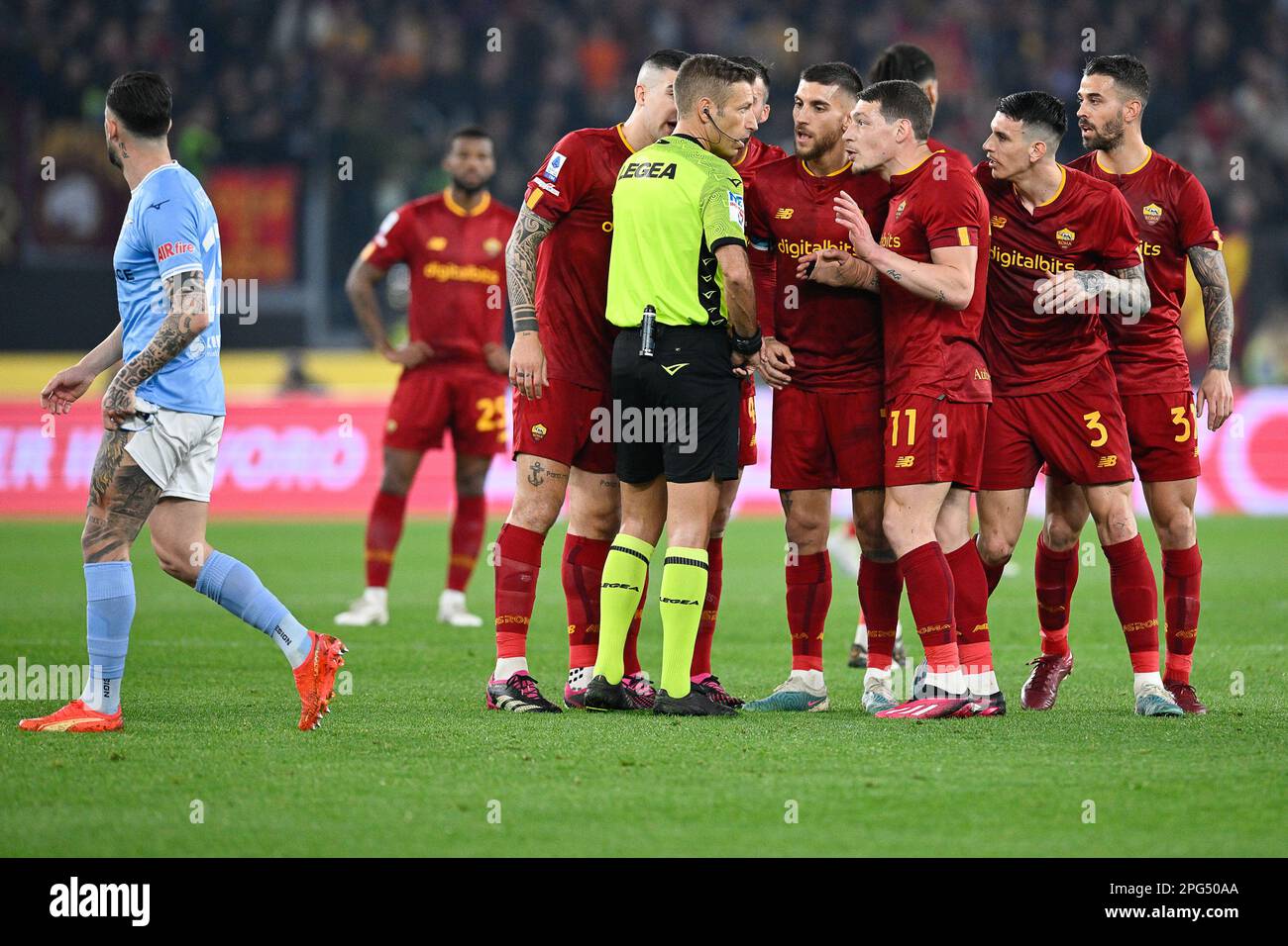 Players of as roma hi-res stock photography and images - Page 3 - Alamy