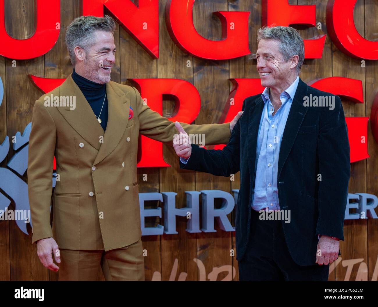 berlin-germany-20th-mar-2023-actors-chris-pine-l-and-hugh-grant
